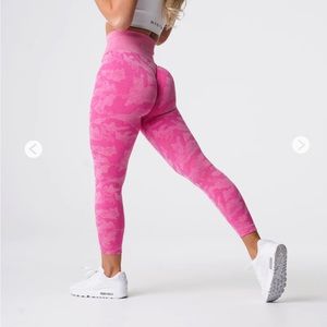 NVGTN Pink Camo Leggings